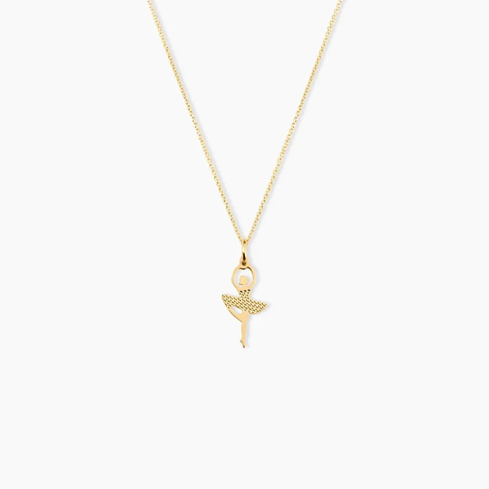 Pendentif Gabinia Danceuse Or Jaune|Marc Orian Online