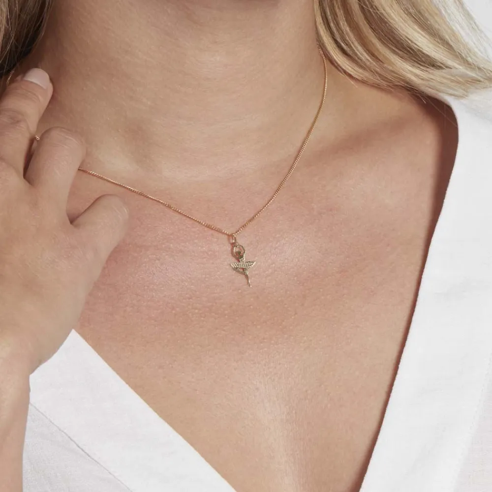 Pendentif Gabinia Danceuse Or Jaune|Marc Orian Online