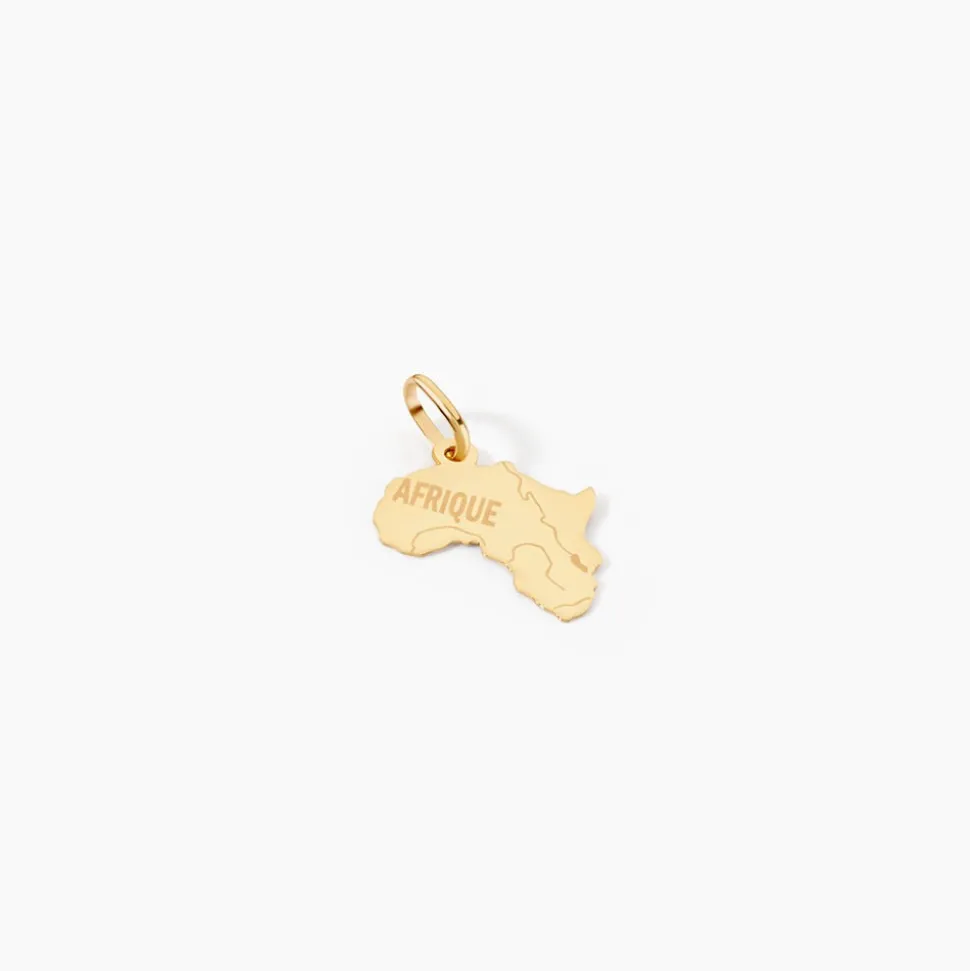 Pendentif Gaietana Afrique Or Jaune