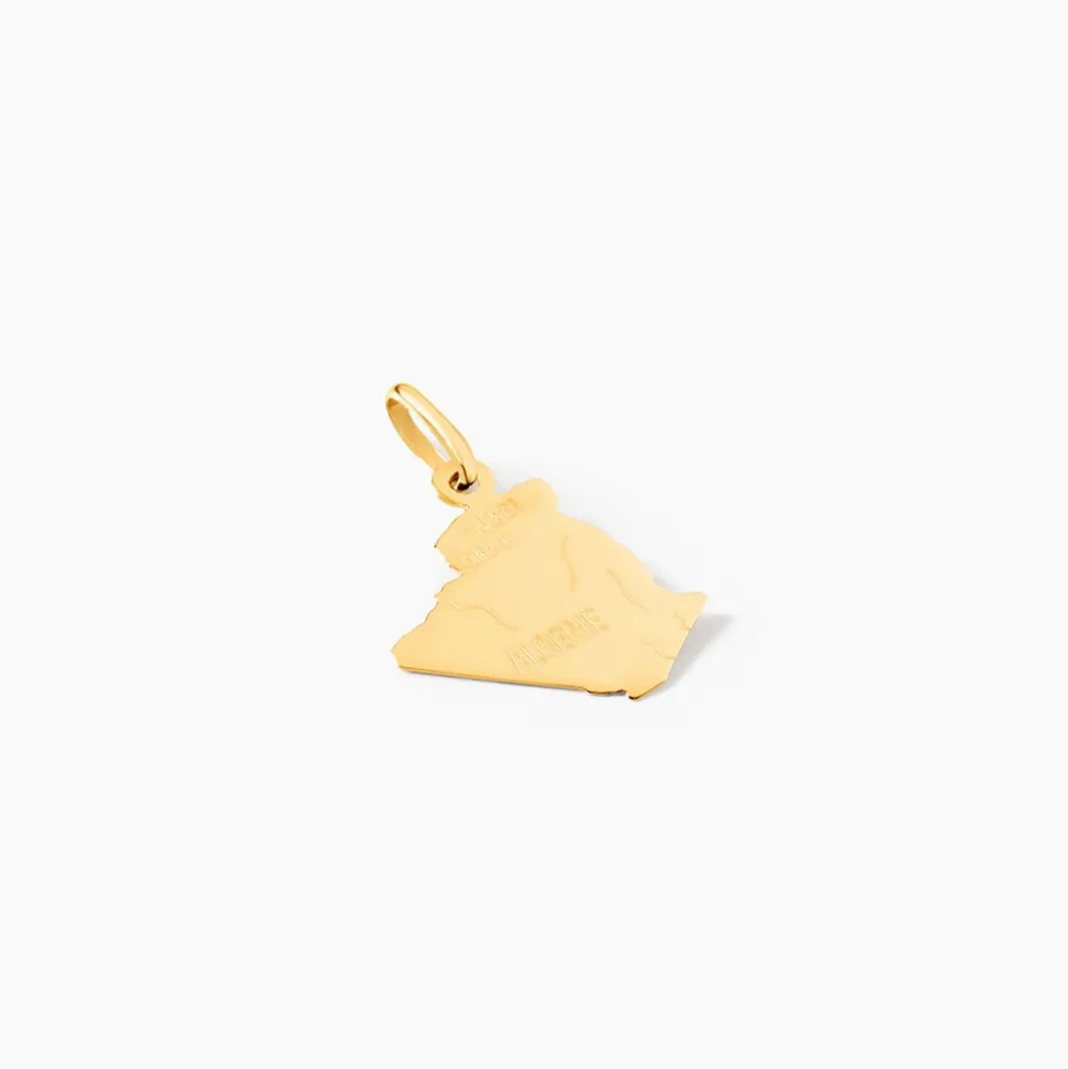 Pendentif Gaietana Algerie Or Jaune