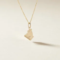 Pendentif Gaietana Algerie Or Jaune