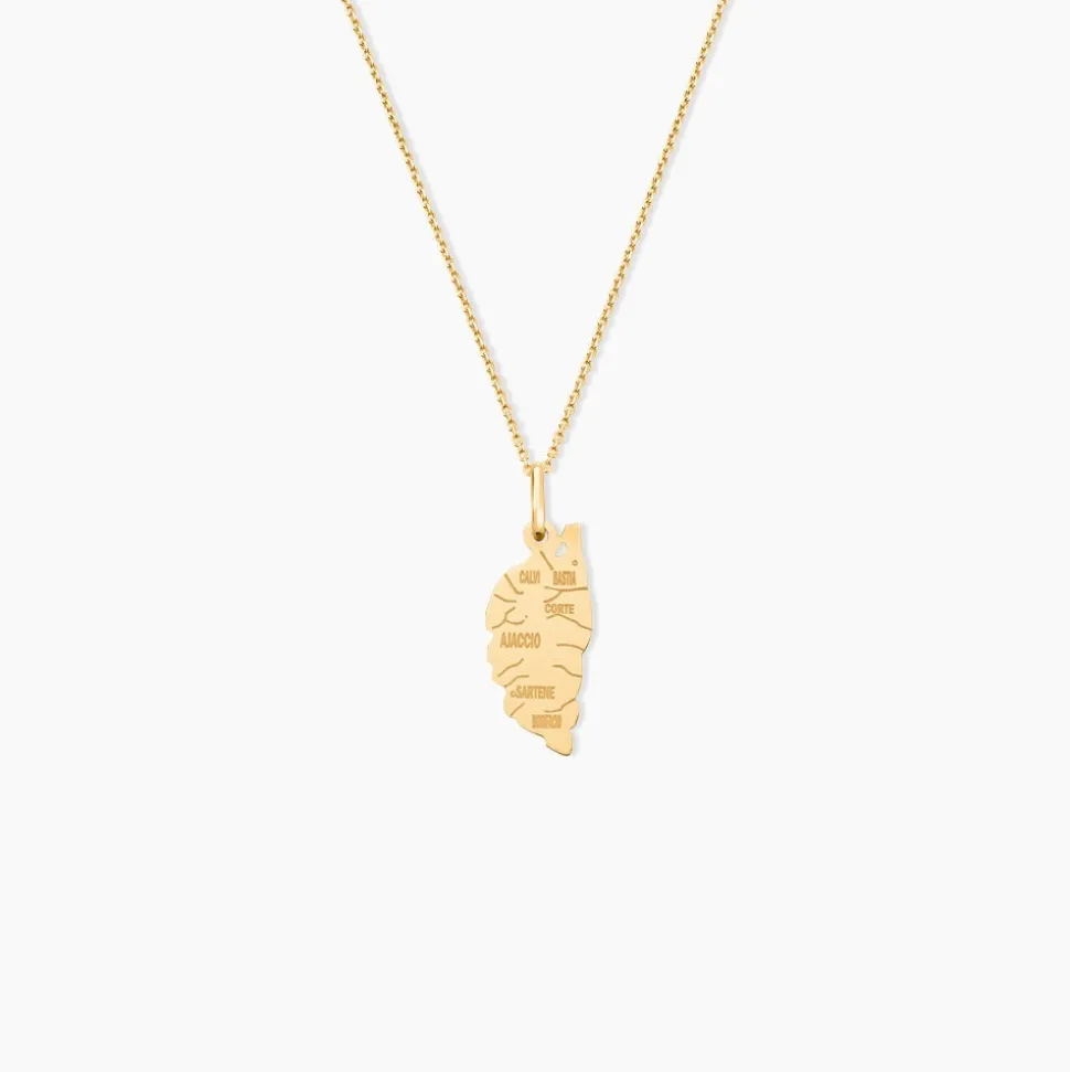 Pendentif Gaietana Corse Or Jaune