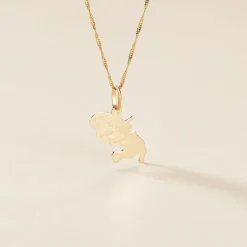 Pendentif Gaietana Martinique Or Jaune