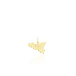 Pendentif Gaietana Sicile Or Jaune|Marc Orian Online