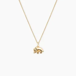 Pendentif Gernot Elephant Or Jaune