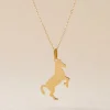 Pendentif Gilberto Cheval Or Jaune