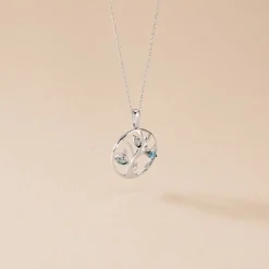 Pendentif Godolieba Or Blanc Topaze|Marc Orian Clearance