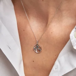 Pendentif Godolieba Or Blanc Topaze|Marc Orian Clearance