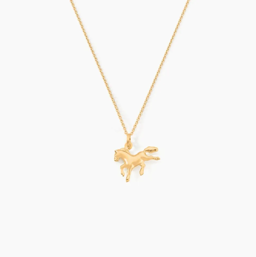 Pendentif Hagan Cheval Or Jaune