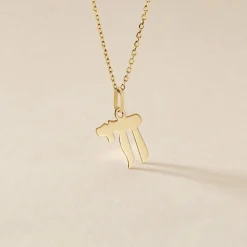 Pendentif Hai Or Jaune