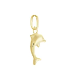 Pendentif Haizia Dauphin Or Jaune|Marc Orian Outlet