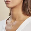 Pendentif Haley Croix Or Jaune