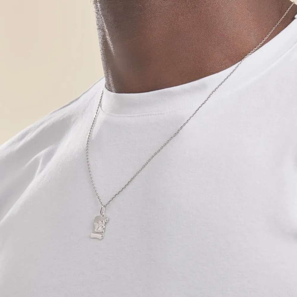 Pendentif Hanne Ange Parchemin|Marc Orian New