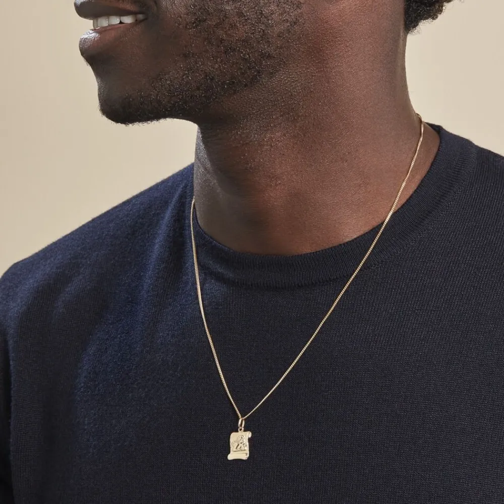 Pendentif Hanne Ange Parchemin|Marc Orian New