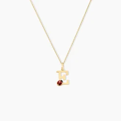 Pendentif Helidie Coccinelle Lettre Or Jaune