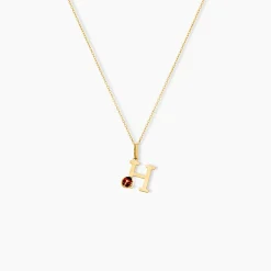 Pendentif Helidie Coccinelle Lettre Or Jaune|Marc Orian Hot