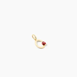 Pendentif Helidie Coccinelle Lettre Or Jaune|Marc Orian Outlet