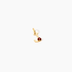 Pendentif Helidie Coccinelle Lettre Or Jaune|Marc Orian Sale
