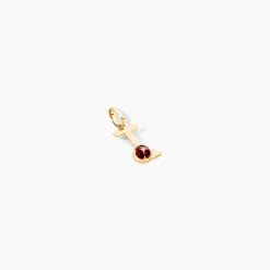 Pendentif Helidie Coccinelle Lettre Or Jaune|Marc Orian Online