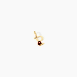 Pendentif Helidie Coccinelle Lettre Or Jaune|Marc Orian Outlet