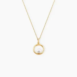 Pendentif Imelie Or Jaune Perle De Culture|Marc Orian New