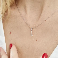 Pendentif Ionia Lettre|Marc Orian Sale