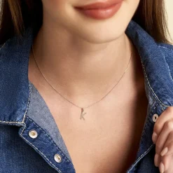 Pendentif Ionia Lettre|Marc Orian New