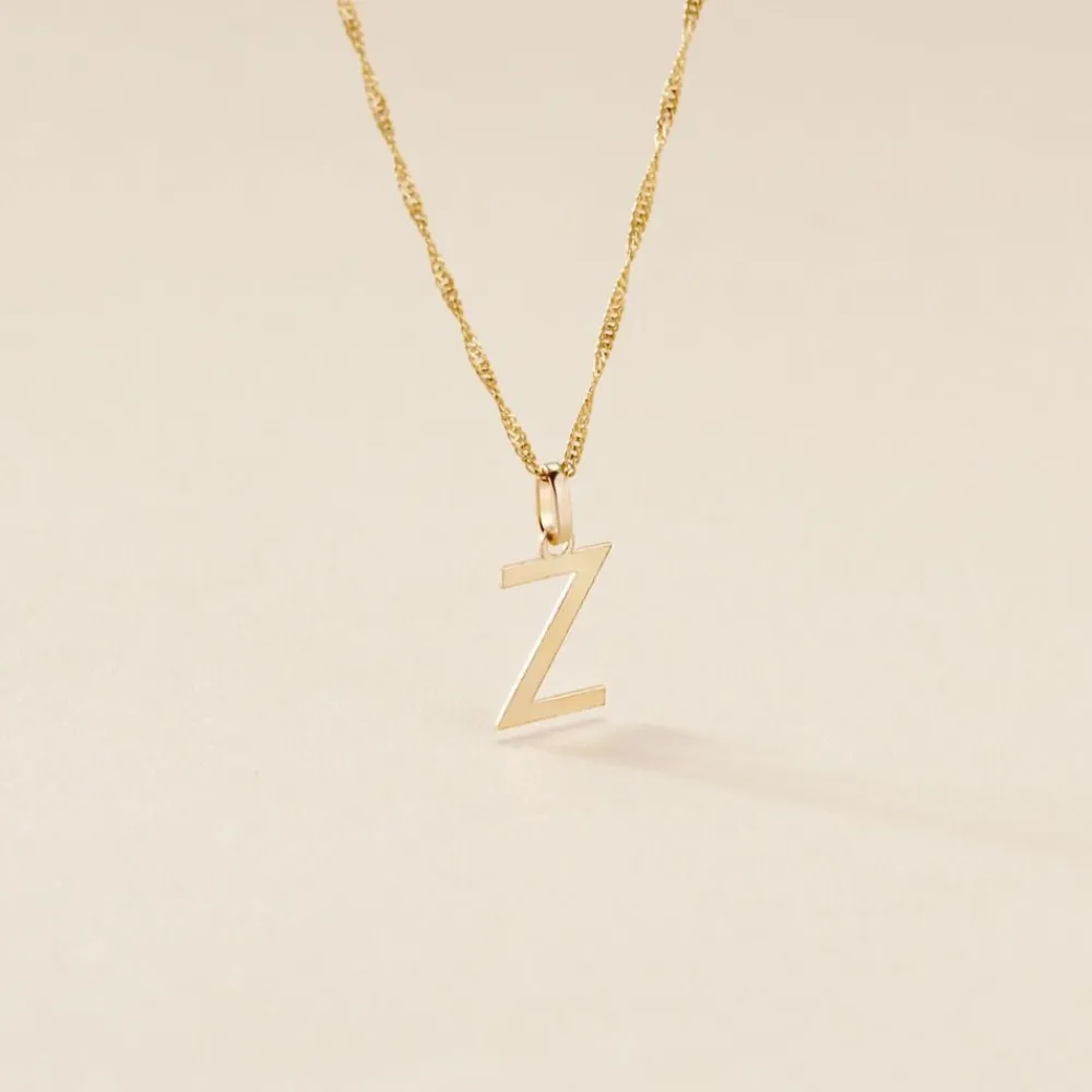 Pendentif Ionia Lettre|Marc Orian New
