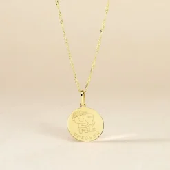 Pendentif Jannila Zodiaque Or Jaune|Marc Orian
