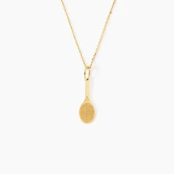Pendentif Julius Sport Tennis Or Jaune