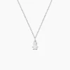 Pendentif Kids Argent Blanc
