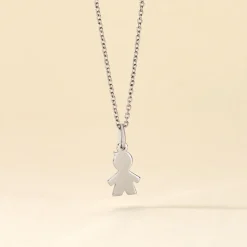 Pendentif Kids Argent Blanc