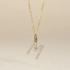Pendentif Klementine Or Jaune Oxyde De Zirconium