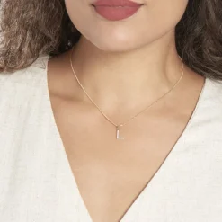 Pendentif Klementine Or Jaune Oxyde De Zirconium