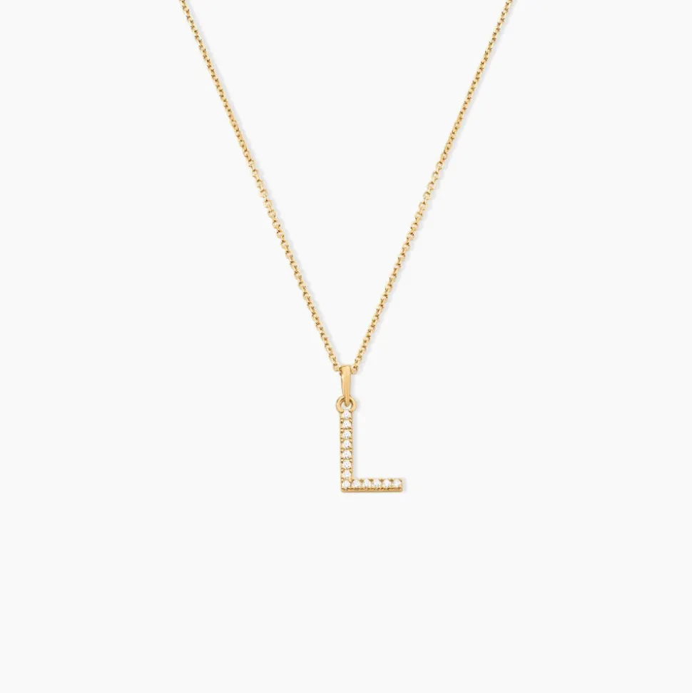 Pendentif Klementine Or Jaune Oxyde De Zirconium