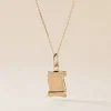 Pendentif Lamie Zodiaque Parchemin Or Jaune