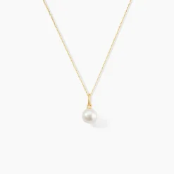 Pendentif Lenonie Or Jaune Perle De Culture