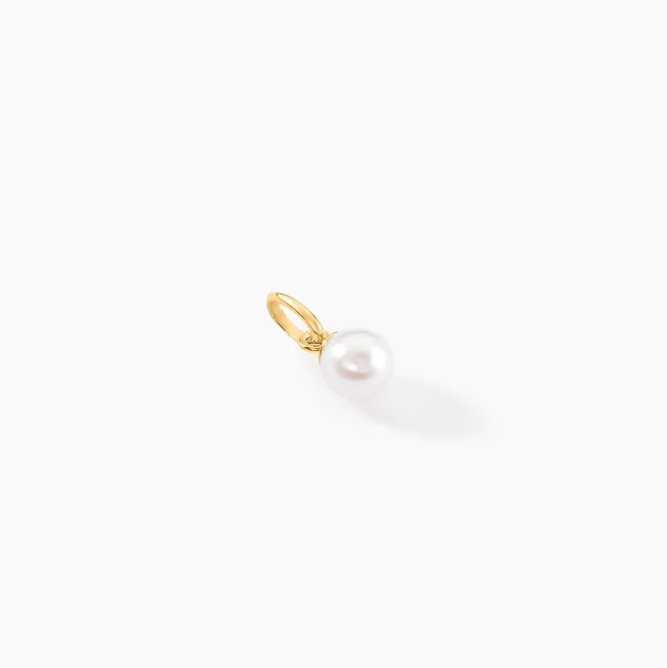 Pendentif Lenonie Or Jaune Perle De Culture