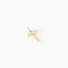 Pendentif Lettre T Or Jaune Oxyde