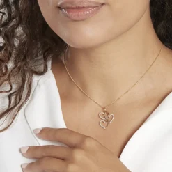 Pendentif Lovely Or Jaune Oxyde De Zirconium