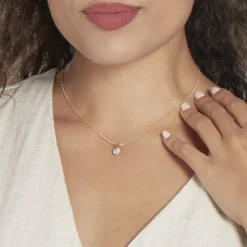 Pendentif Mabila Or Jaune Oxyde De Zirconium