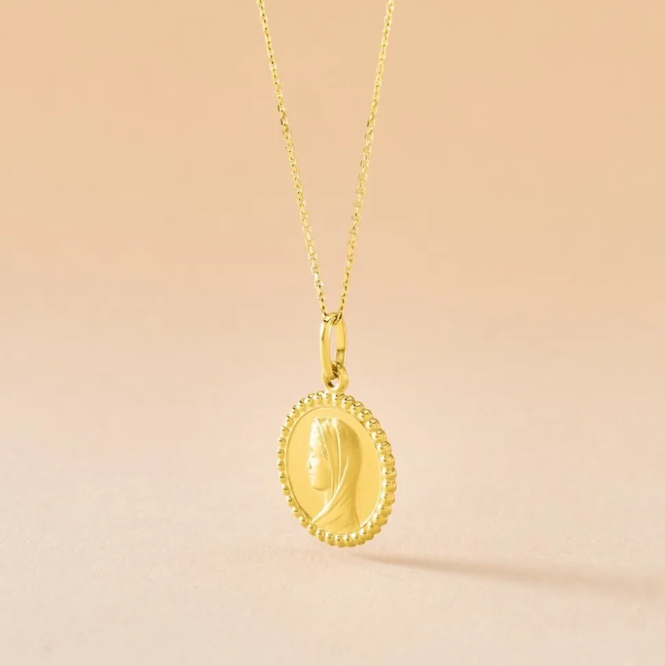 Pendentif Marie Or Jaune