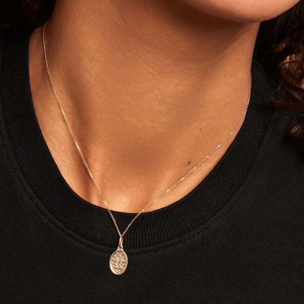 Pendentif Marie Or Jaune|Marc Orian New