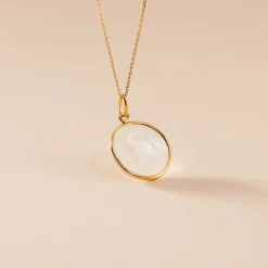 Pendentif Marie Or Jaune Nacre