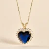 Pendentif Nelsa Plaqué Or Jaune Oxyde De Zirconium|Marc Orian Outlet