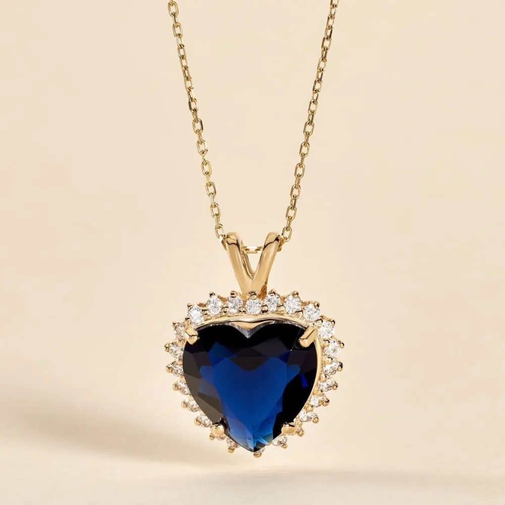 Pendentif Nelsa Plaqué Or Jaune Oxyde De Zirconium|Marc Orian Outlet