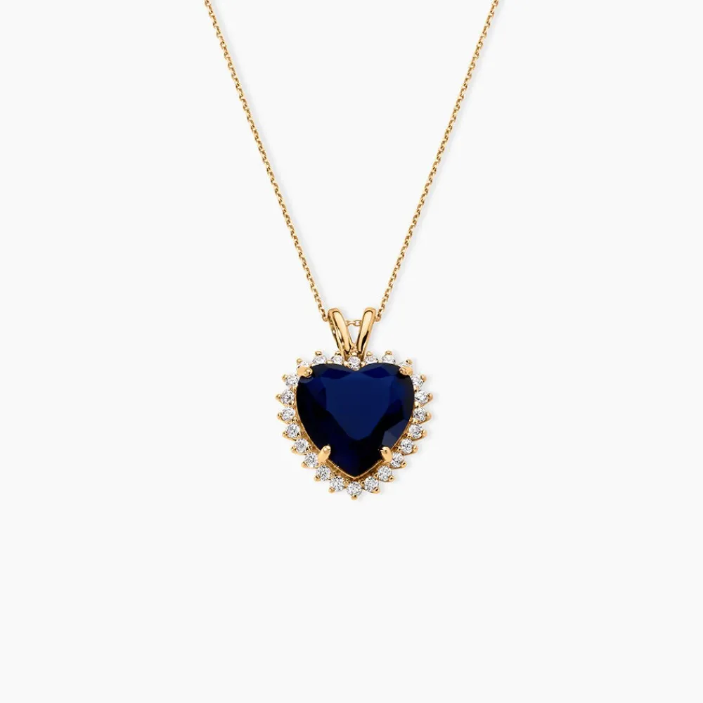 Pendentif Nelsa Plaqué Or Jaune Oxyde De Zirconium|Marc Orian Outlet