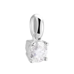 Pendentif Or Blanc Victoria Diamant