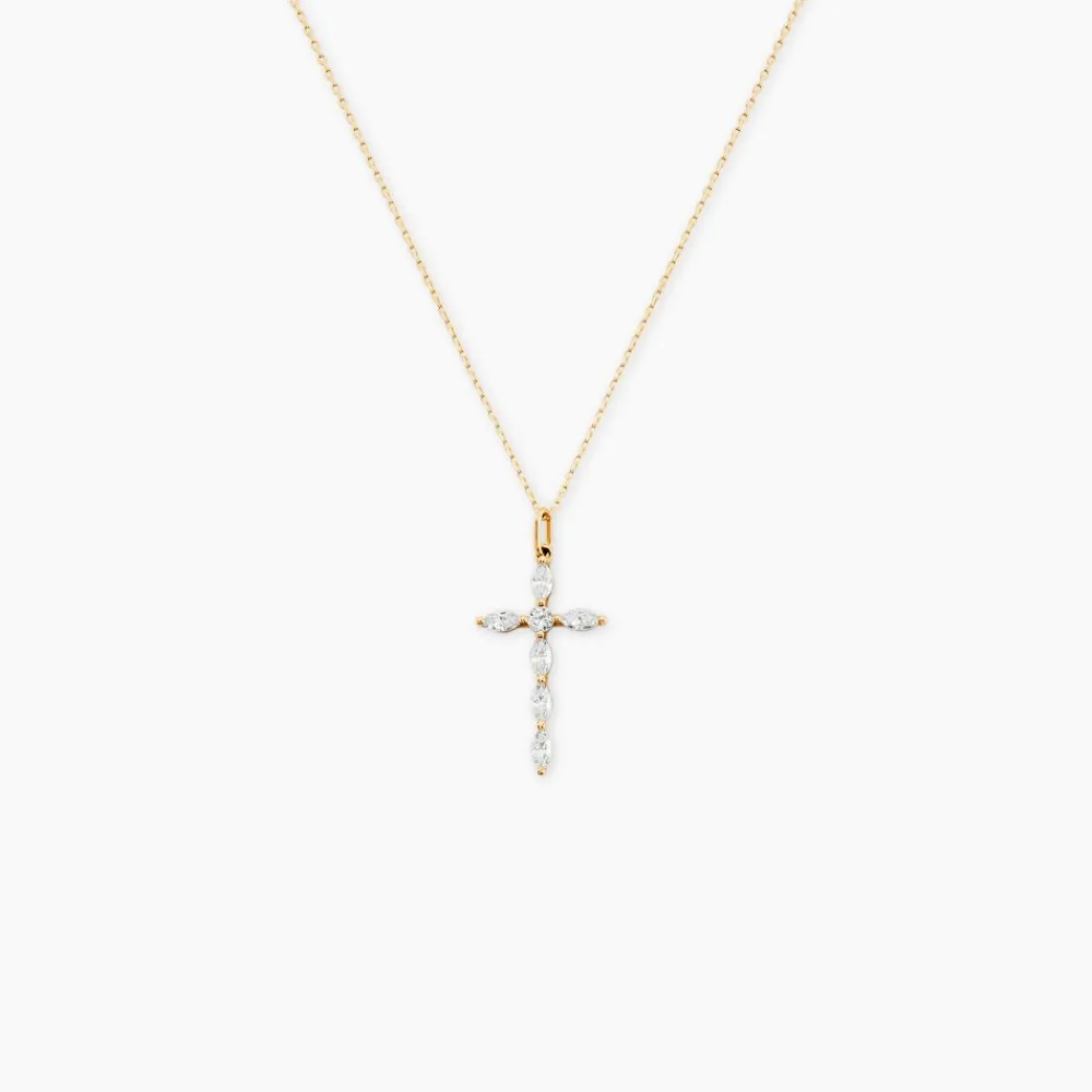 Pendentif Orfeo Or Jaune Oxyde De Zirconium|Marc Orian Online