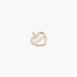 Pendentif Or Jaune Derry Oxyde De Zirconium